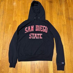 Champion Black San Diego State Hoodie